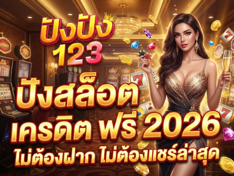 ปัง สล็อต เครดิต ฟรี 2026 ไม่ต้องฝาก ไม่ต้องแชร์ ล่าสุด