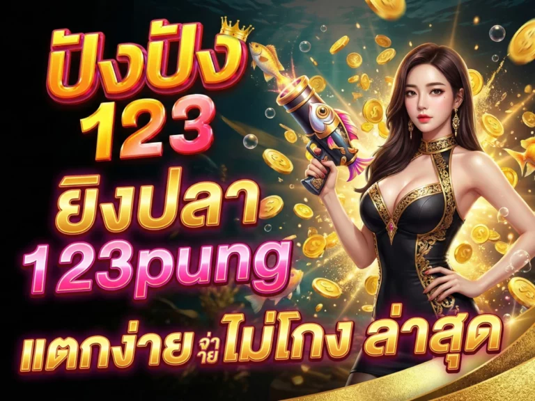 ยิงปลา 123pung แตกง่าย จ่าย ไม่โกง ล่าสุด&nbsp;